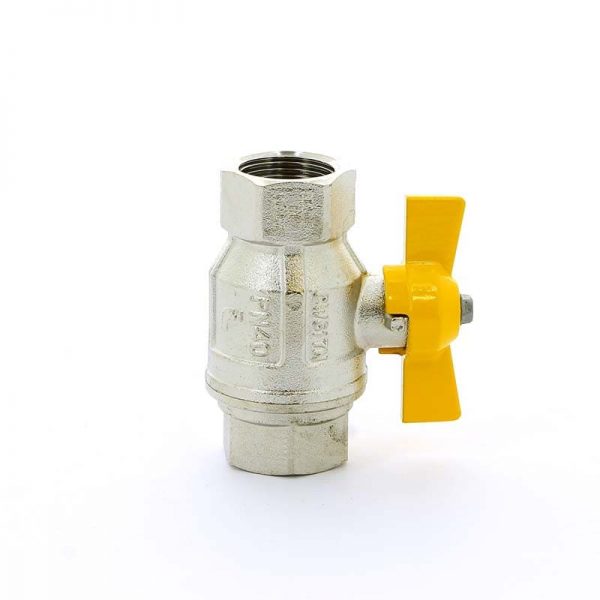 Кран газ 1/2″ г/г бабочка VALGAS (VT.277.N.04) Valtec