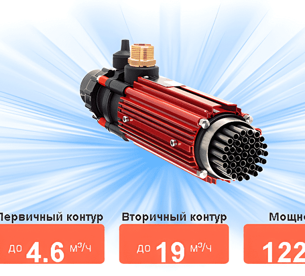 Теплообменник Elecro G2 122 кВт Titan