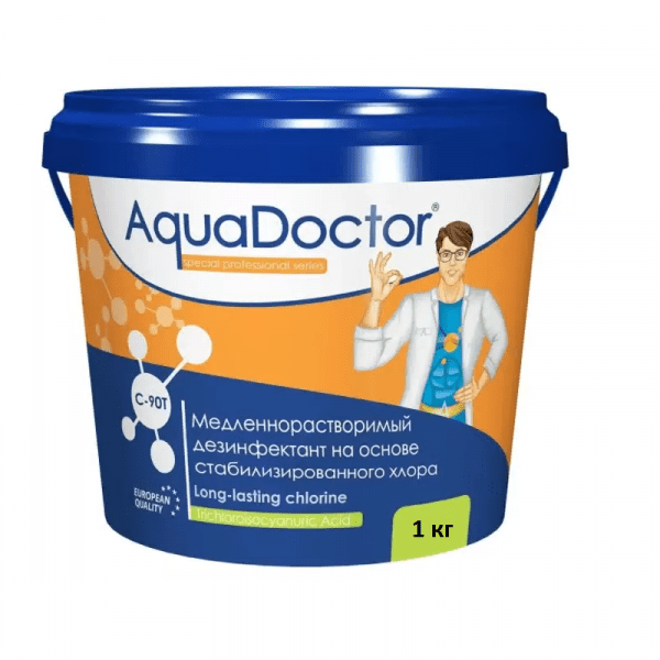 AquaDoctor C-90T хлор длительного действия 1 кг